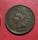 1900 US Indian Head Cent! XF! SHARP! Old US Coin!