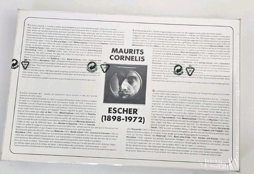 M.C. Escher puzzle 1000 pezzi mano con globo specchio sfera sigillato made Holland - Foto 6 di 6