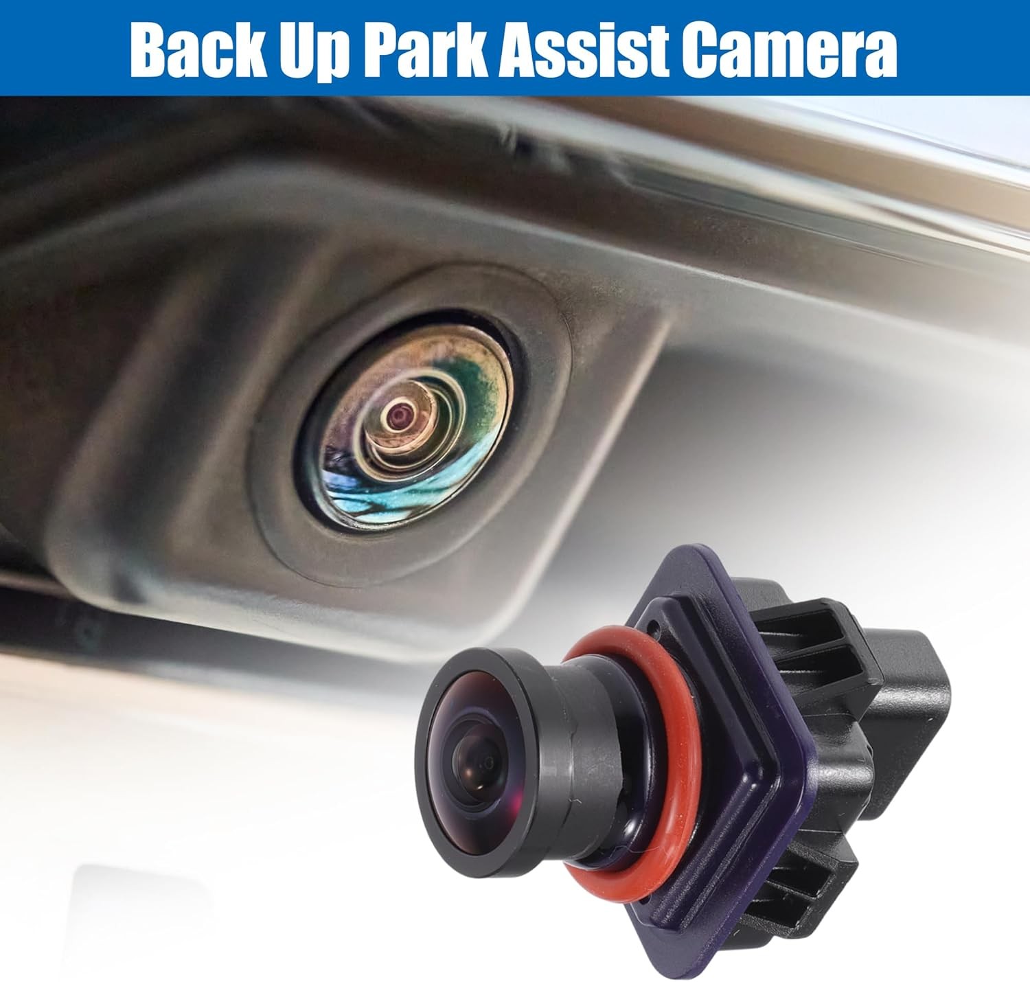 ACROPIX Car Rear View Back Up Camera Wide Angle Park Assist Reverse Black 