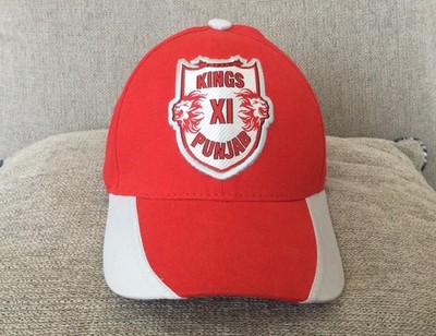 Rare PUNJAB XI KINGS PBKS Cricket Team Hat, Stitched Design, Adjustable  -unworn