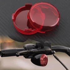 Red Turn Signal Light Lens Cover For Harley Sportster 1200 883  72 Rocker V-Rod
