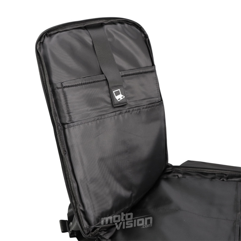 Sac à dos moto Exantoo étanche et réfléchissant Coque Rigide