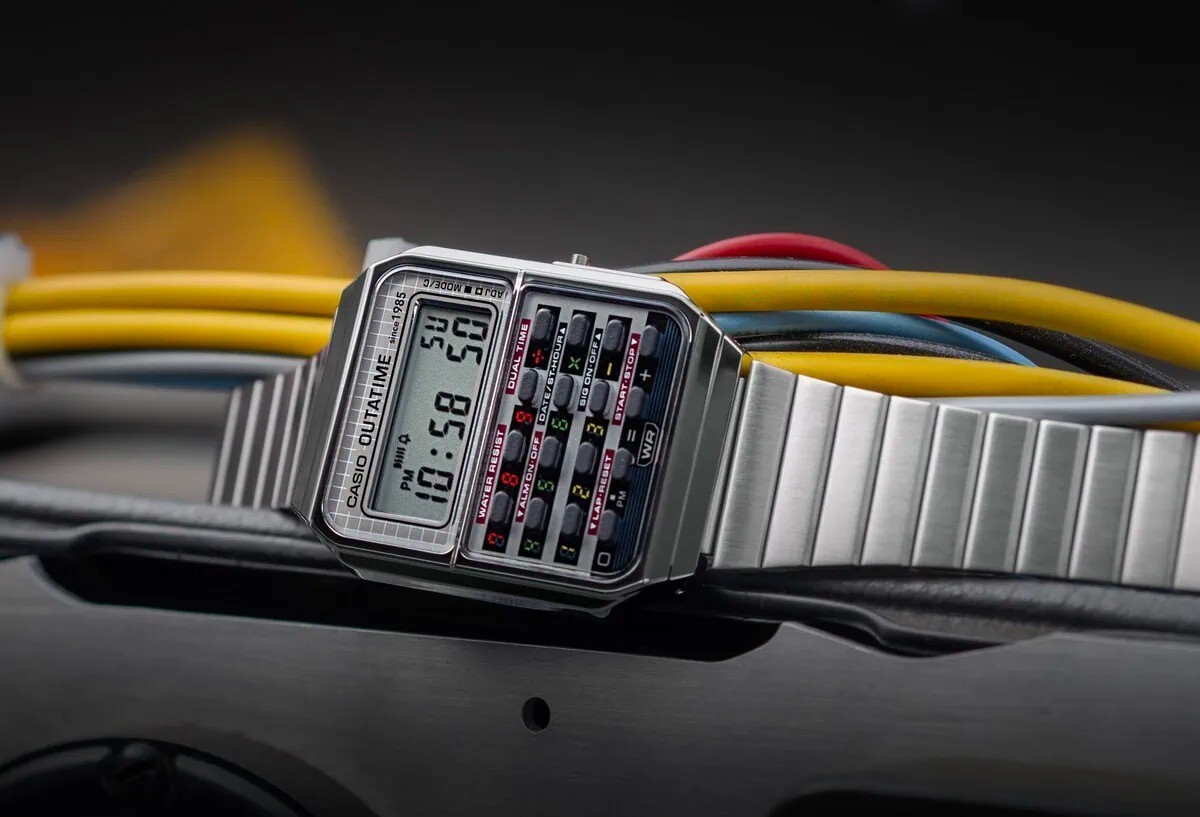 CASIO Back To The Future Collabo Model Watch CA-500WEBF-1AJR