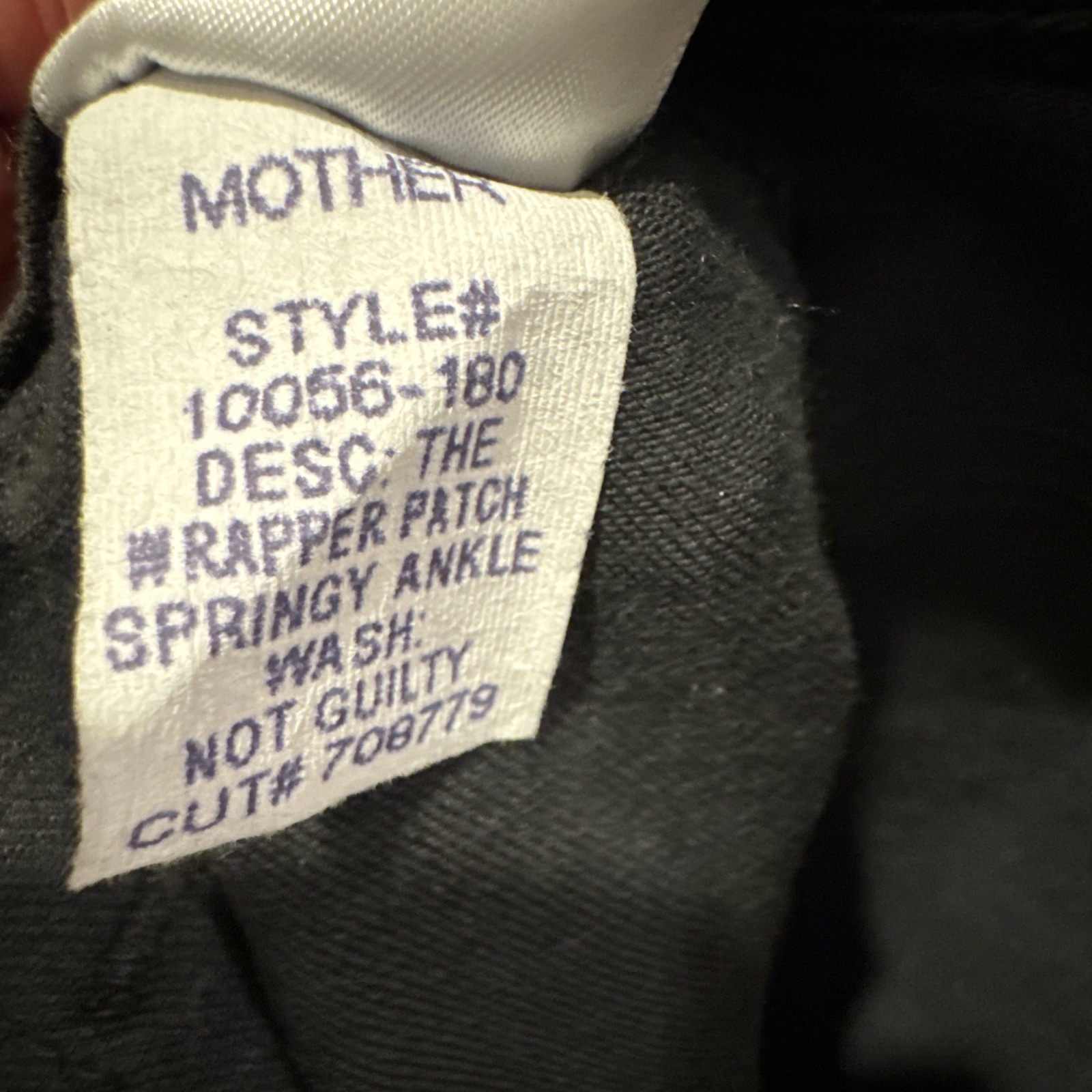 MOTHER The Wrapper Patch Springy Not Guilty Ankle… - image 14