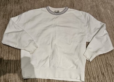 Acne Studios Yana Oversized Pullover Weiss Gr. L