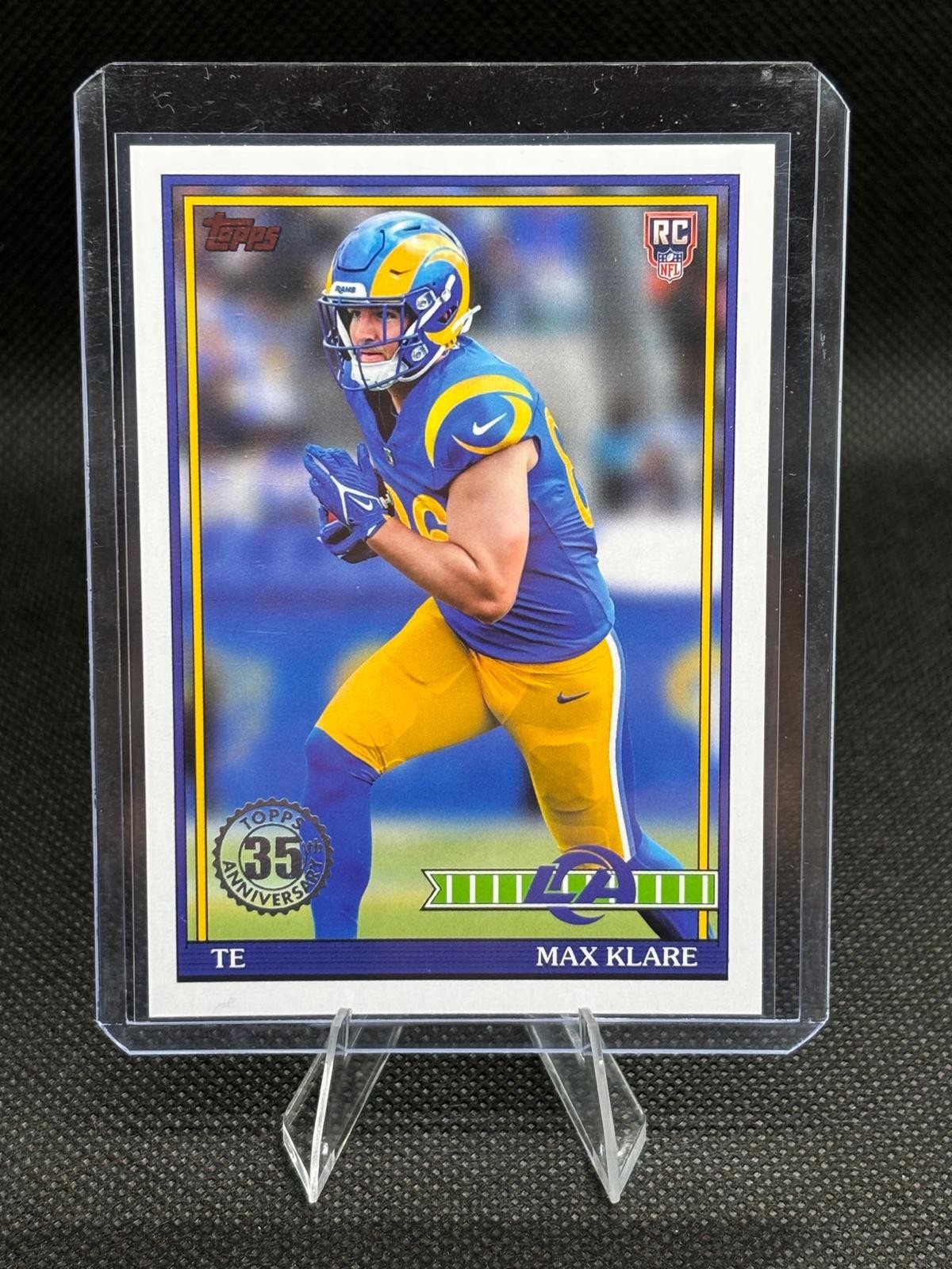 2026 Topps Flagship #91TR-41 Max Klare 35th Anniversary Rookies