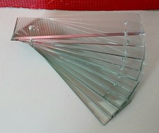 Plaques de propreté en verre