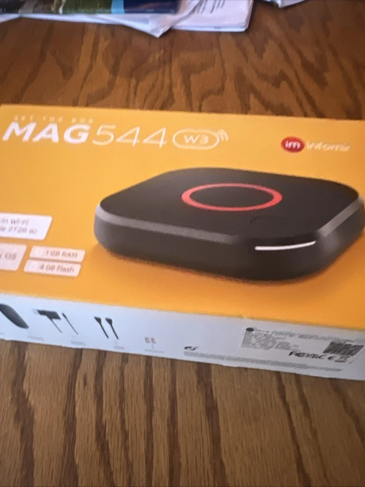 Infomir Original MAG 544 W3 4K Set Top Box Multimedia Player Internet TV - Image 2 of 4