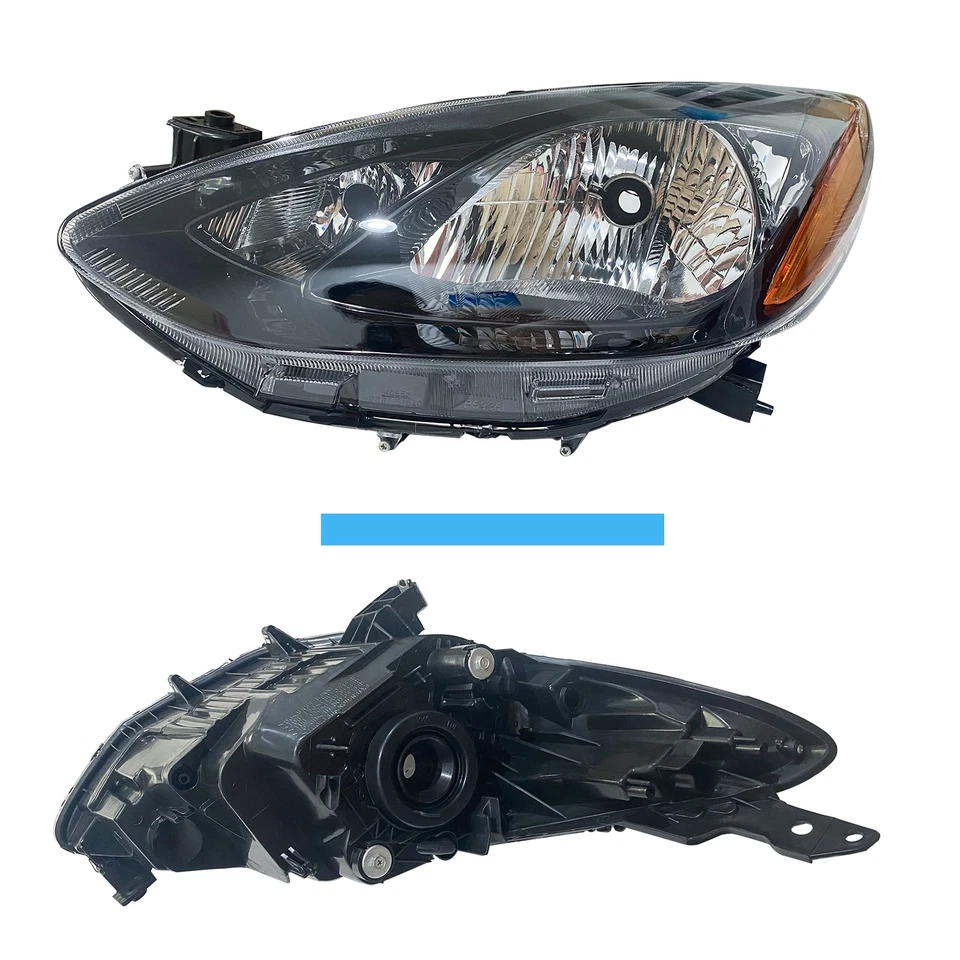 Faro halógeno del lado izquierdo del conductor para Mazda 2 2011 2012 2013 2014 MA2518144 Foto 4 de 4