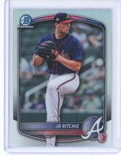 2025 Bowman Draft JR Ritchie Chrome Refractor #BDC-199 Atlanta Braves