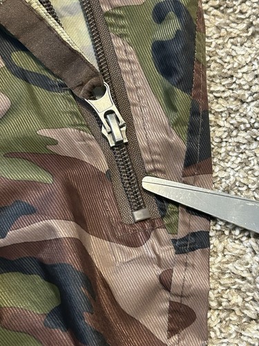 Tuffo Muddy Buddy Youth 5T Camouflage Rainsuit Waterproof Hooded *Zipper Issues* - Picture 12 of 23