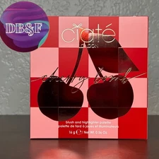 Ciate London Cherry Bomb Blush & Highlighter Palette in Light Medium