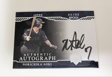 EPOCH Norichika Aoki Autographed Card - Limited Edition Of 50