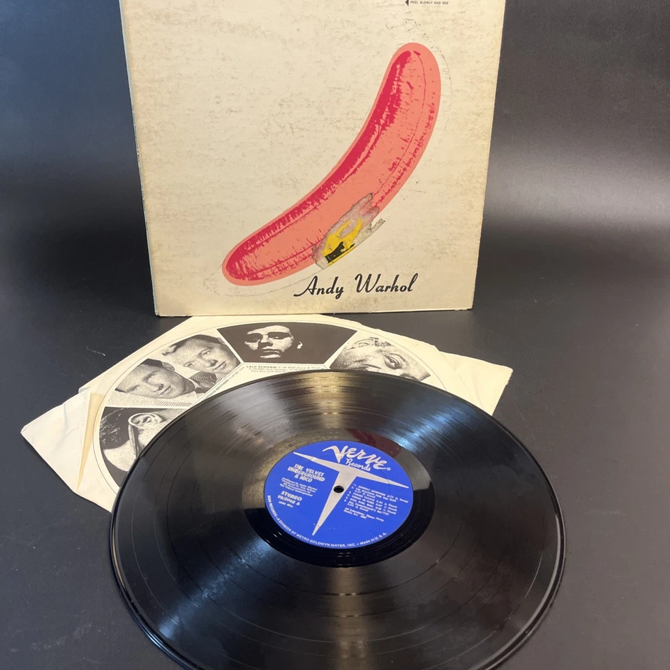 The Velvet Underground & Nico Vinyl LP Banana Verve V6-5008 Andy Warhol Peeled - Image 3 of 4