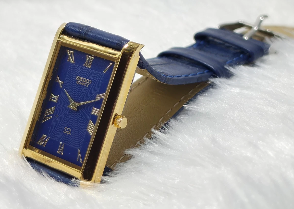 25+ Seiko Rectangle Wristwatches with 12-Hour Dial for sale