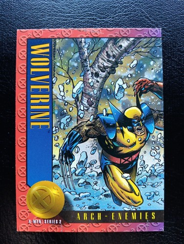 Wolverine vs. Sabretooth #52 Marvel 1993 X-Men Series 2 card