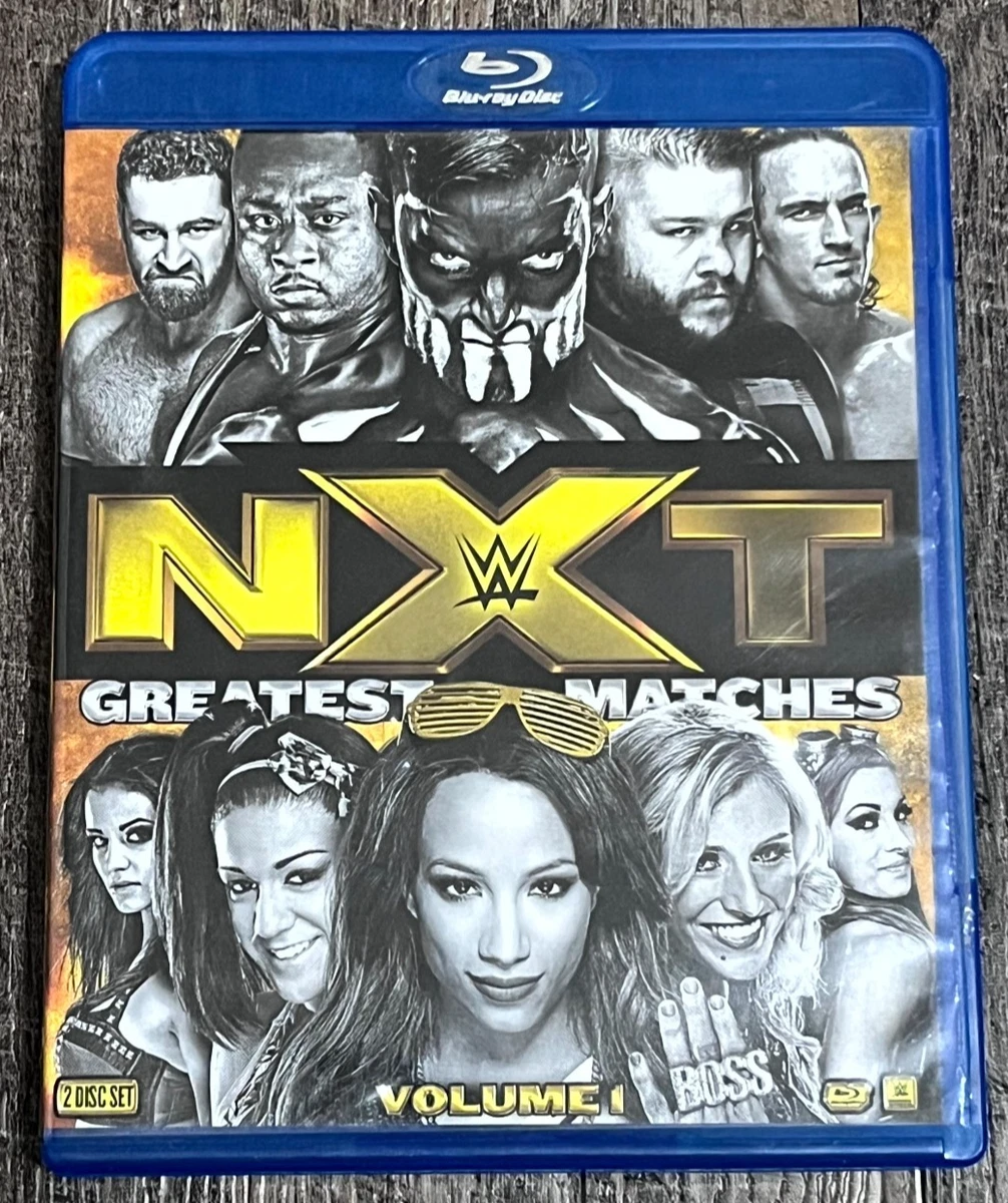 WWE: NXTs Greatest Matches, Vol. 1 (Blu-ray Disc, 2016, 2-Disc Set