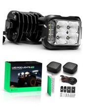 4 Inch LED Pod Lights Flood 56W Off-Road Lights for Truck UTV ATV Camper