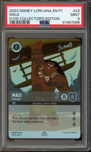 Maui - Demigod graded PSA 9 for sale on eBay