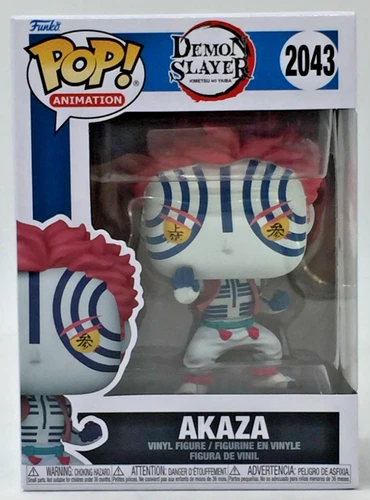 Funko Pop!  Anime Demon Slayer Akaza #2043 With Pop Protector