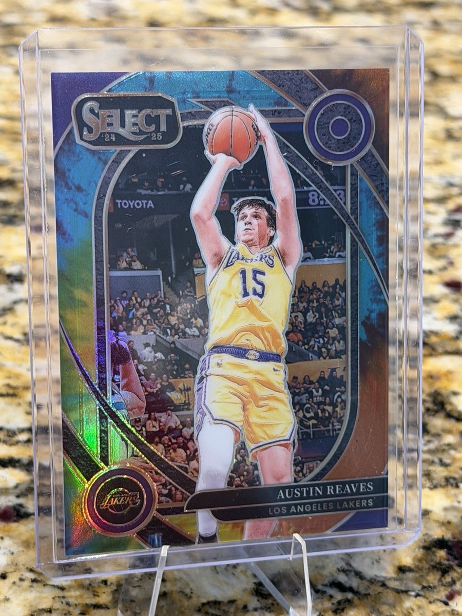 2024-25 Panini Select Austin Reaves Courtside Tie-Dye Prizm /25