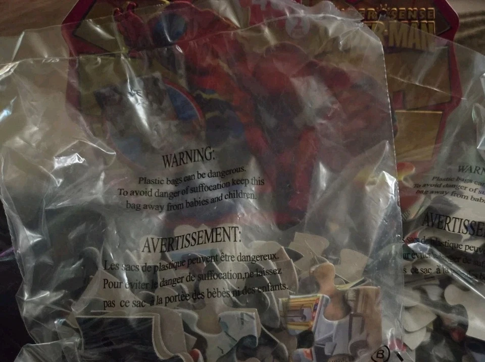 Juego de 2 rompecabezas de aluminio Spiderman 2012 Marvel (gran coleccionable) Spider Sensell  Foto 2 de 4