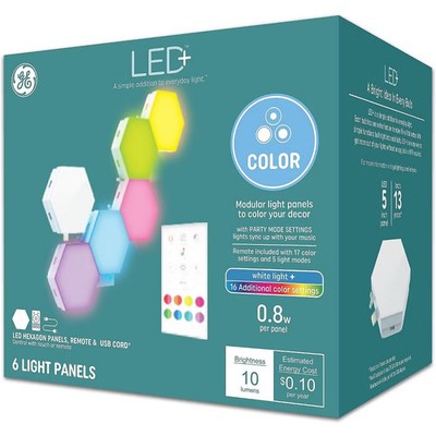 General Electric LED + Color Tile Light Bulb