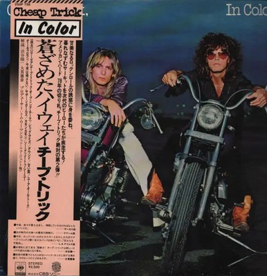 Cheap Trick In Color OBI + INSERT JAPAN NEAR MINT Epic Vinyl LP