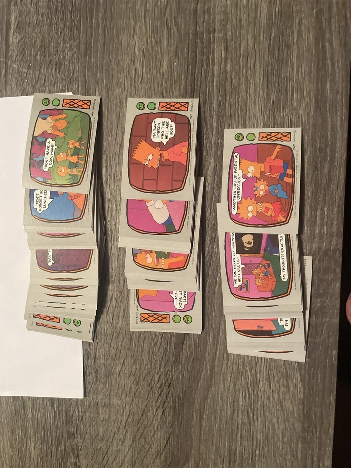 1990 Topps 20 The Simpsons Trading Card Collection - Image 3 of 3