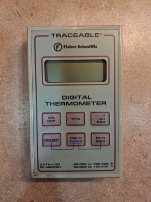 Fisher Scientific Traceable Digital Thermometer Without Probe