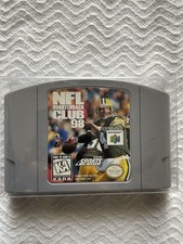NFL Quarterback Club 98 (Nintendo 64, 1997) Tested Working Game Only