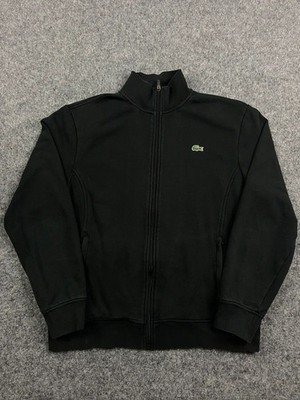 Lacoste Sport Zip Jacket Schwarz   XL   Croco Logo