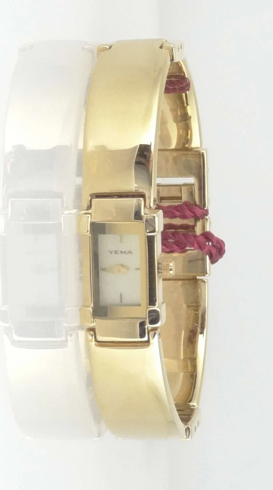 Reloj brazalete YEMA Paris YE 960 para mujer 3-3/4 ligne cuarzo 1/2 *Nuevo vintage con caja Foto 3 de 4