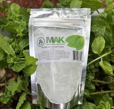 Mak Menthol Crystals 100 Pure Organic Food Grade 2 oz