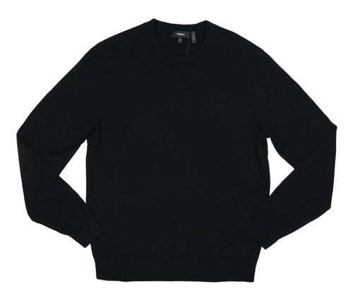Theory Hilles Collection 100% Cashmere Crew Neck Pullover Men's Sweater NWT - Picture 2 of 11