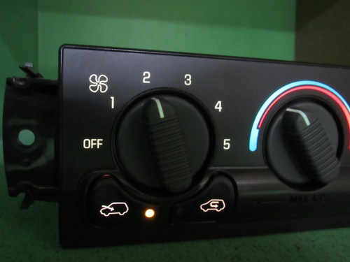 15054698 99-02 SIERRA SILVERADO YUKON AC MANUAL CLIMATE TEMP CONTROL REBUILT 136 - Picture 4 of 8
