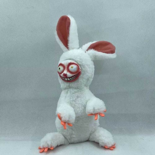 Crazy Bunny Plush Stuffed Doll Toy Cartoon Horro Halloween Party Scary Easter - Picture 5 of 13