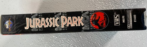 MCA Universal versiegeltes Wasserzeichen Jurassic Park von Steven Spielburg VHS 1993 - Bild 5 von 5
