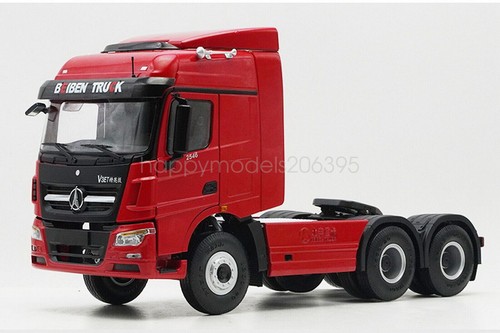 1/24 Scale For BEIBEN TRUCK V3ET Truck Tractor Red Diecast Model Toy Gift - Picture 2 of 8