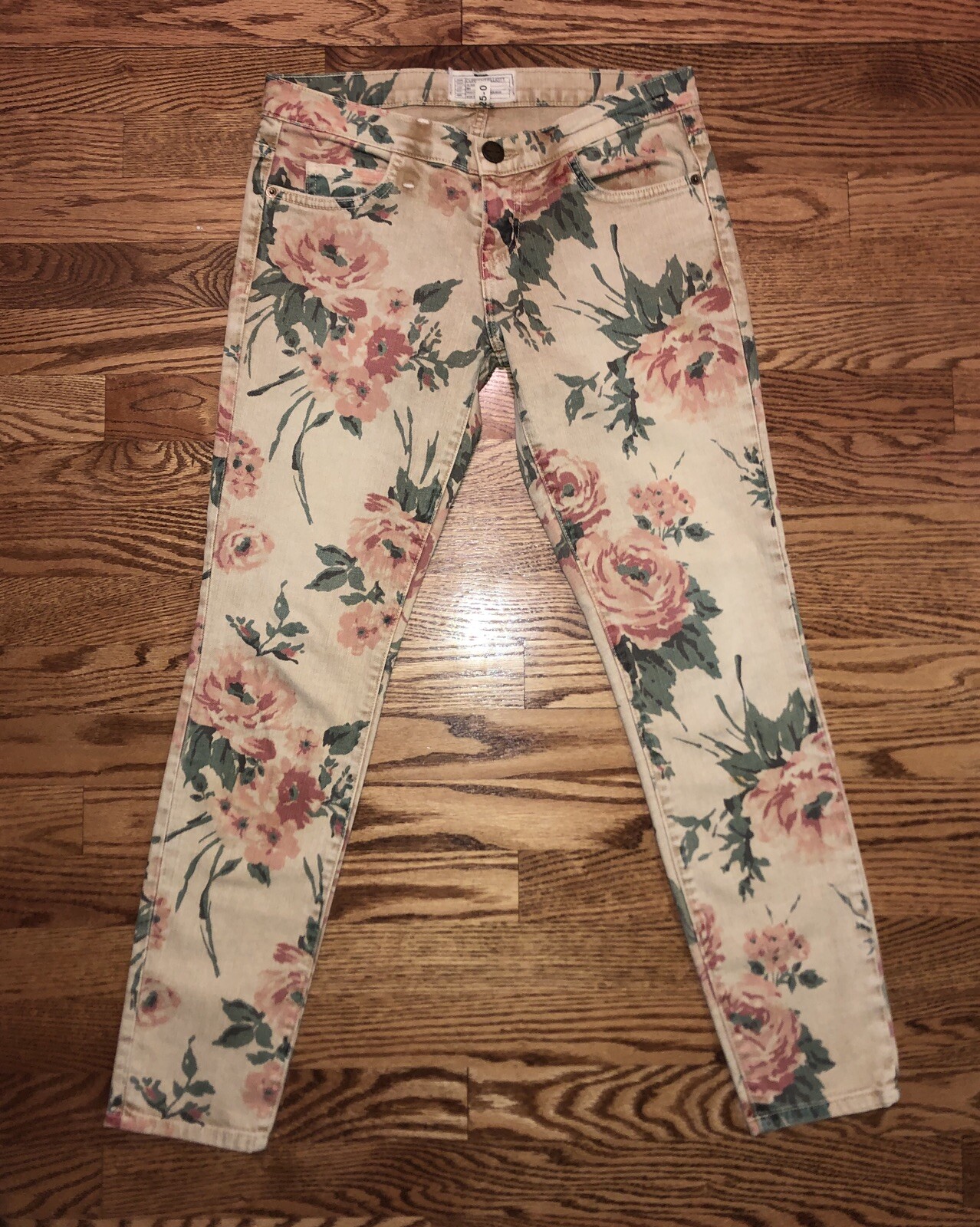 Current/Elliott Haystack Floral Print Stiletto Sk… - image 1