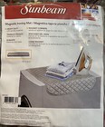 Sunbeam Portable Magnetic Heavy  Ironing Mat Blanket Easy To Store 19 X 33.5”
