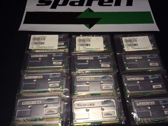 HP 3X-MS7AB-DA 20-0F87A-01 4GB 4X1GB PC800 ECC RIMM KIT ES47 ES80 GS1280  - Image 3 of 3