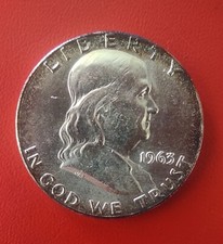 1963  Franklin Half Dollar