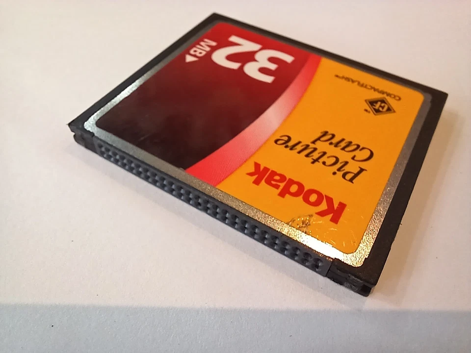 KODAK PICTURE CARD 32MB COMPACT FLASH MEMORY CARD CF ! - Image 3 of 4