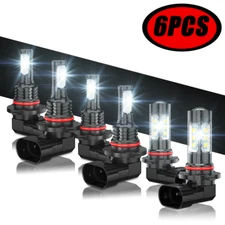 For Ford EXPEDITION 2003-2006 6000K 6X LED Headlight & Fog Light Bulbs Combo Kit