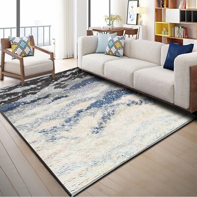 3D Abstract Blue NAO2536 Game Rug Mat Elegant Photo Carpet Mat Fay