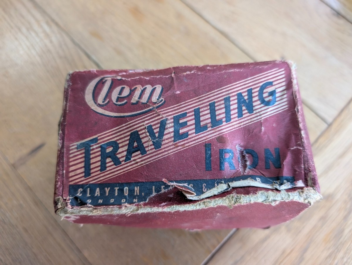 Des années 1950 Clem voyage fer Clayton Lewis & Miller rétro