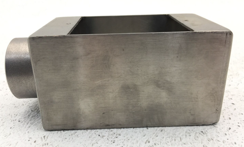 CAJA DE DISPOSITIVOS DE ACERO INOXIDABLE FDDS100SS DE DOBLE CARA TIPO FD CON CUBO DE 1 - Imagen 7 de 8