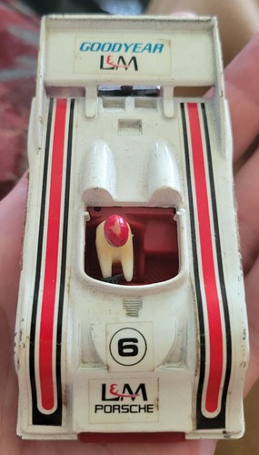 Vintage L &M porsche Audi Toy Race Car Goodyear Hong Kong - Picture 2 of 3