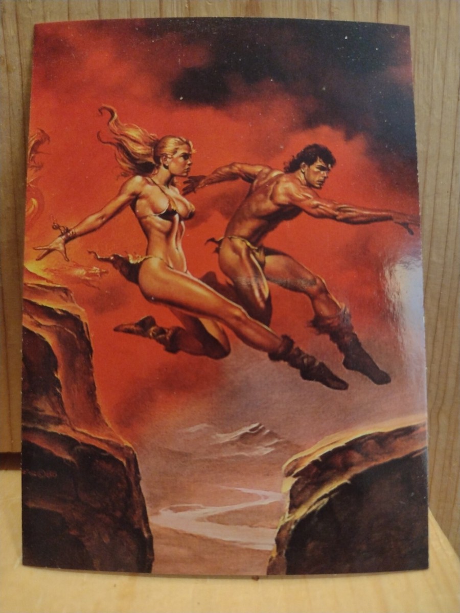 1992 Boris Vallejo Fantasy Art SERIES 2 #86 BROAD JUMP MC2 | eBay